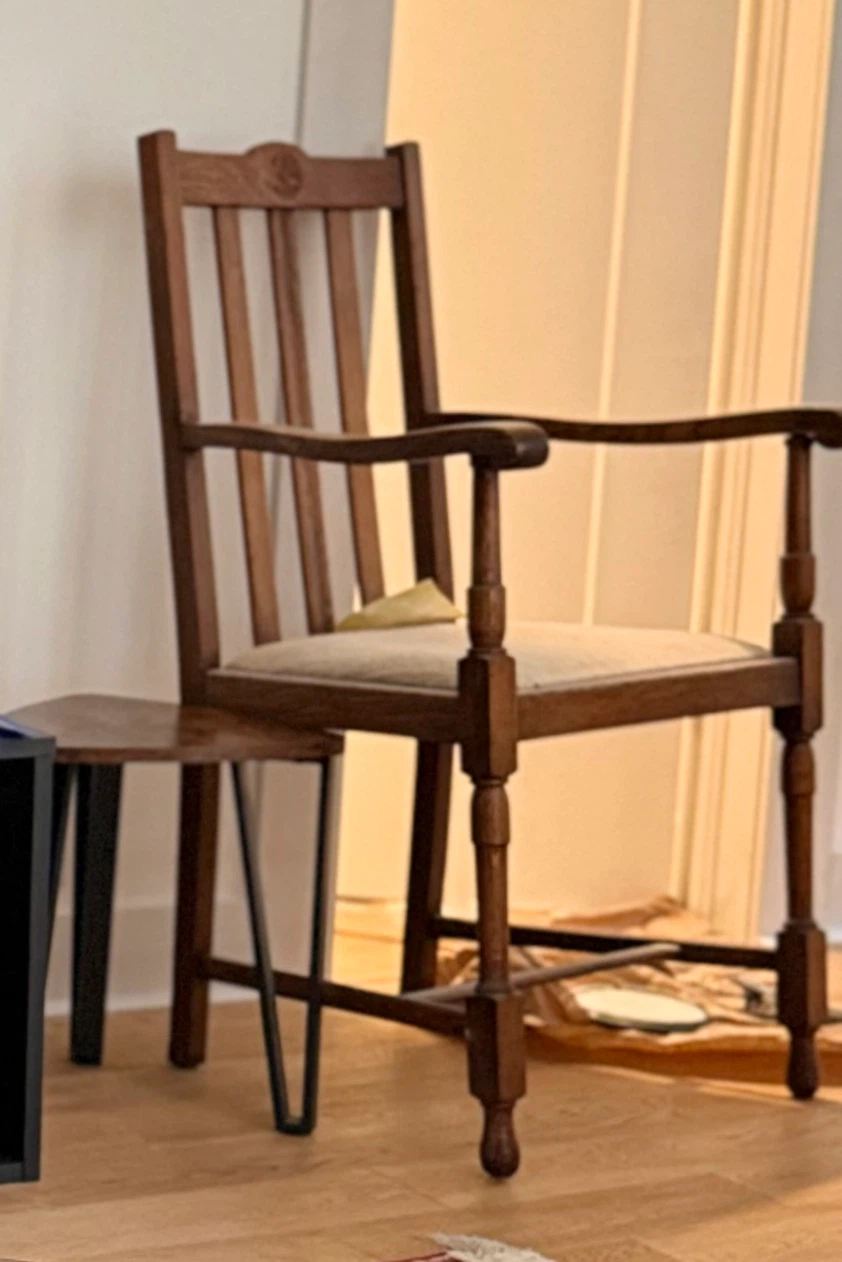 Vintage Oak Dining Chairs and extendable Table Set - photo 2