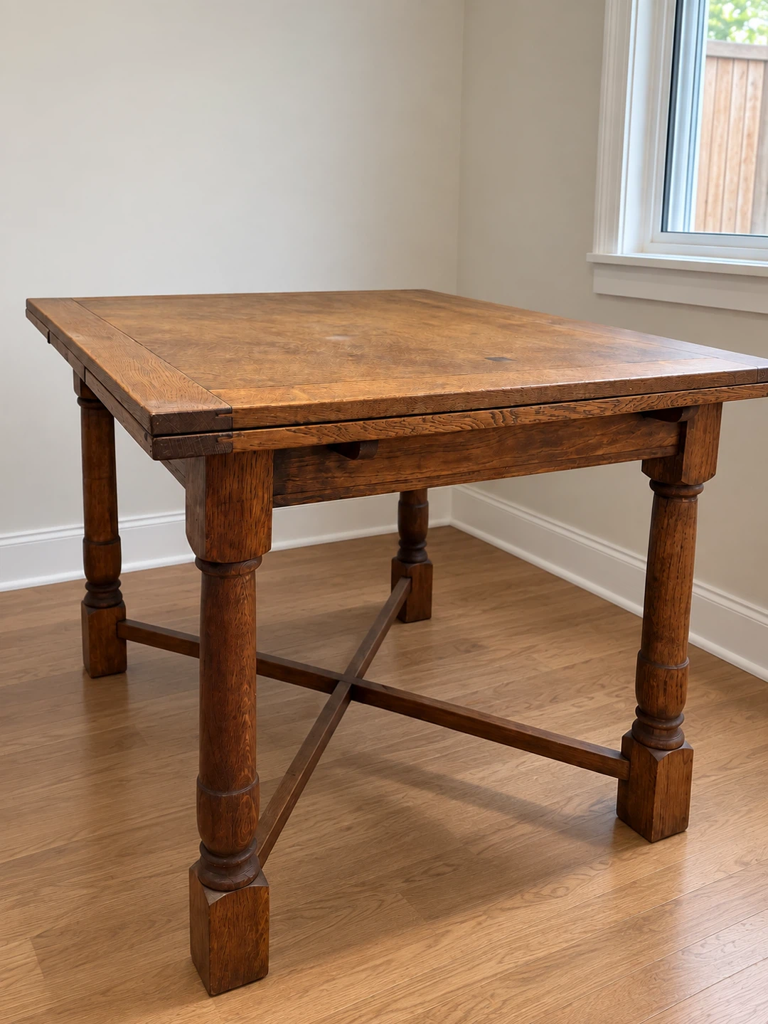 Vintage Oak Dining Chairs and extendable Table Set - photo 5