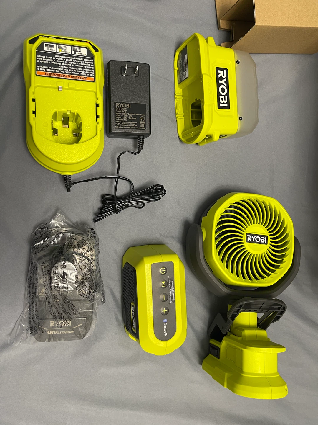 Ryobi 18V ONE+ Compact Camper's Kit
