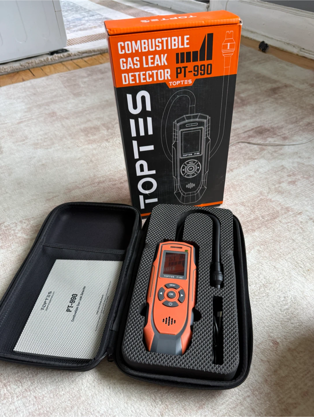 Toptes PT-990 Combustible Gas Leak Detector - photo 2