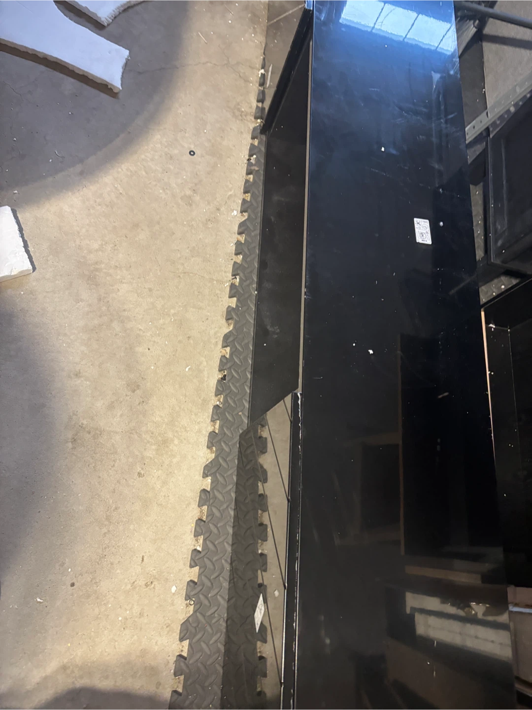 Modern Black Gloss TV Stand Console