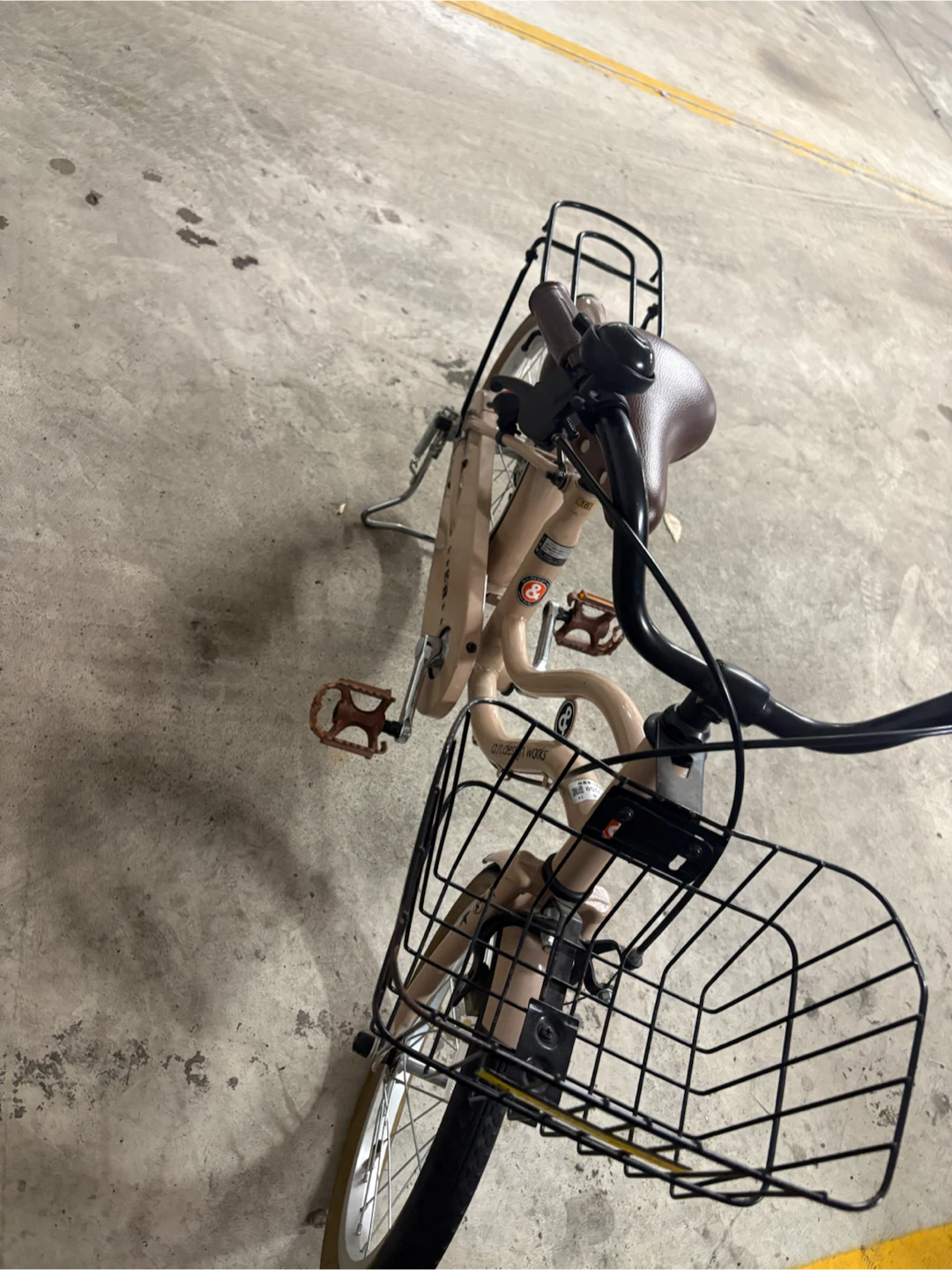 a.n.design works bicycle in light brown - photo 4