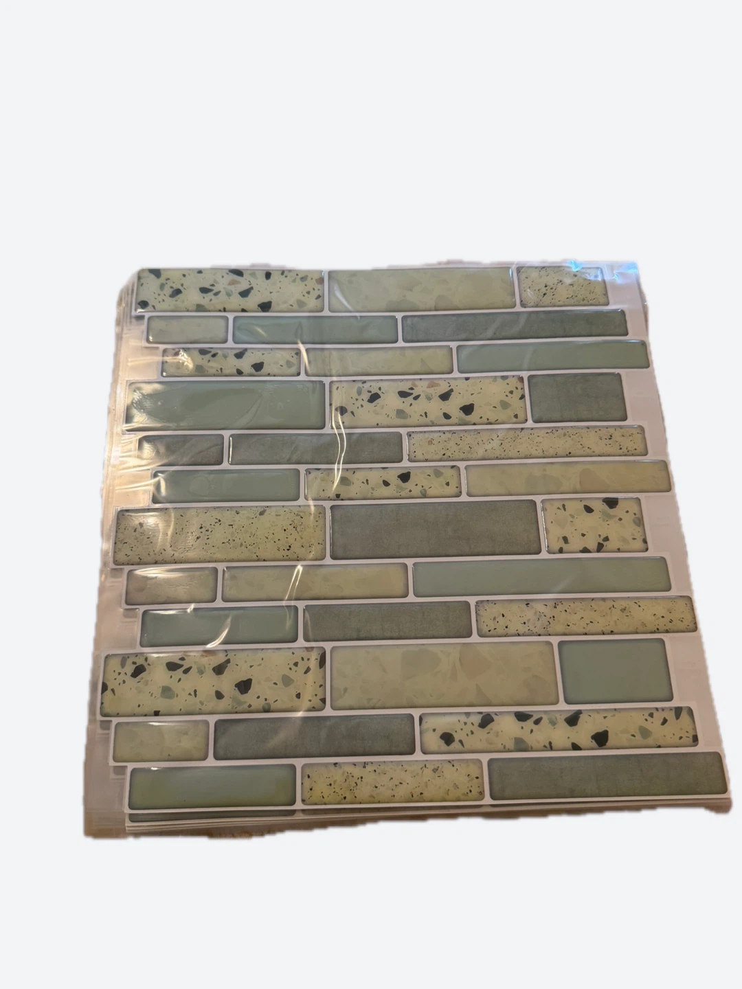 12 Peel and Stick Backsplash Tile Sheets