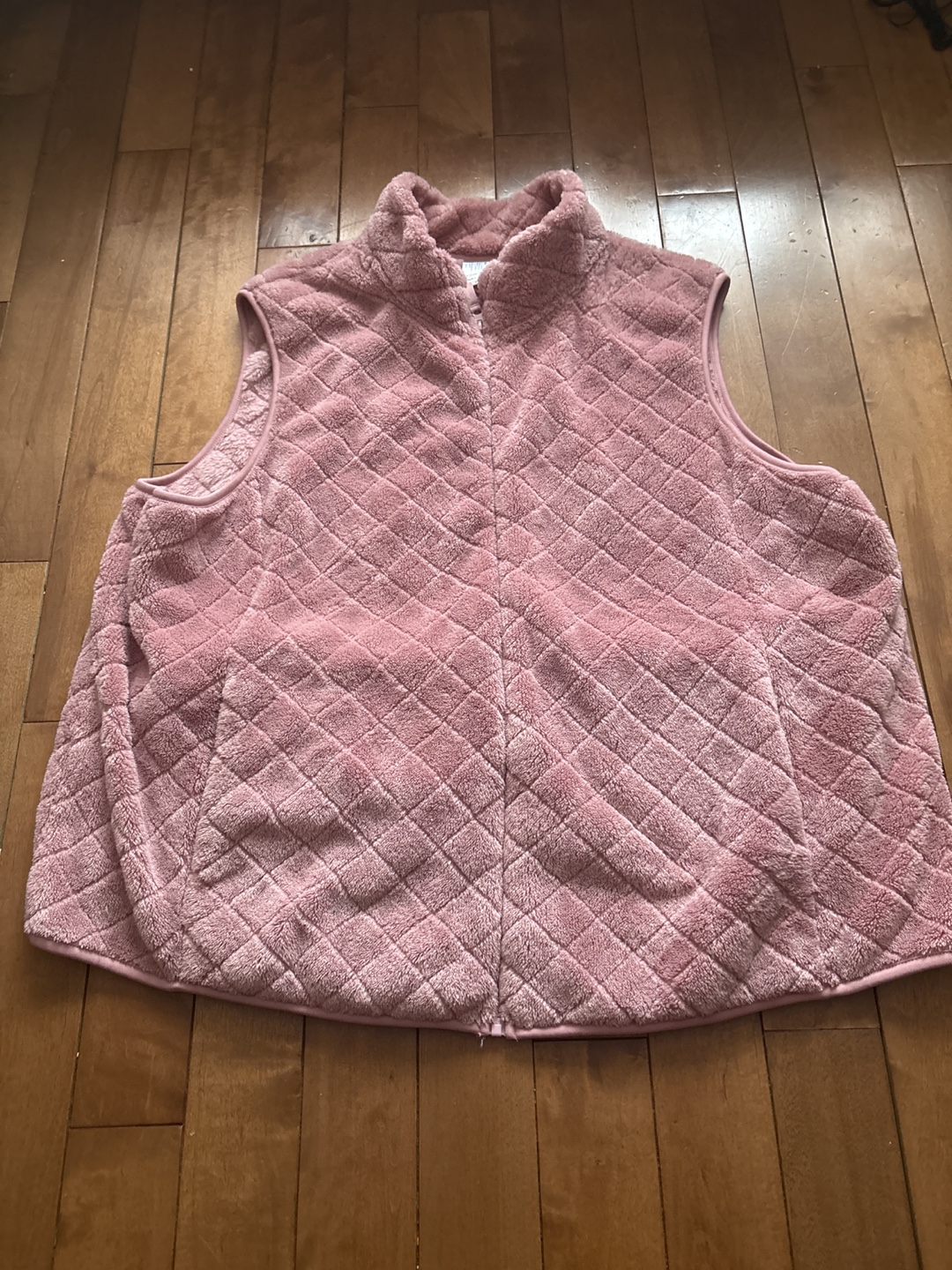 Time and Tru Pink Quilted Vest 3X - photo 5