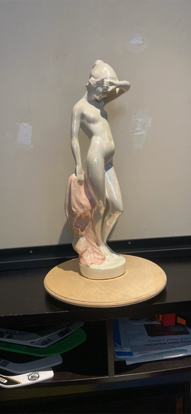 Lladro Style Nude Figurine