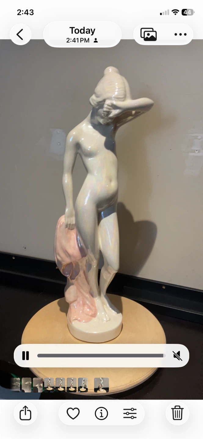 Lladro Style Nude Figurine - photo 4