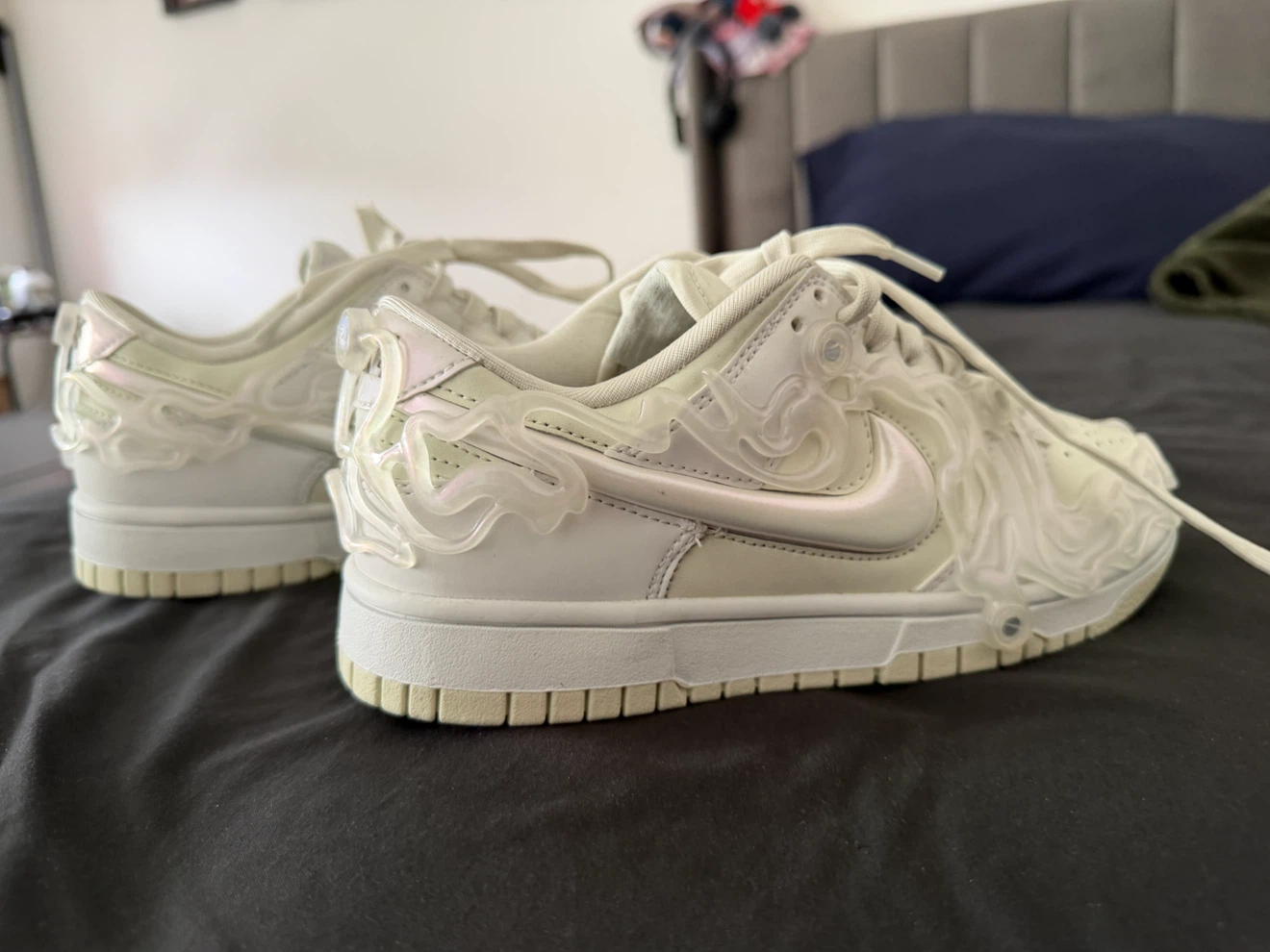 Nike Dunk Low LX White Women's Sneakers - photo 2