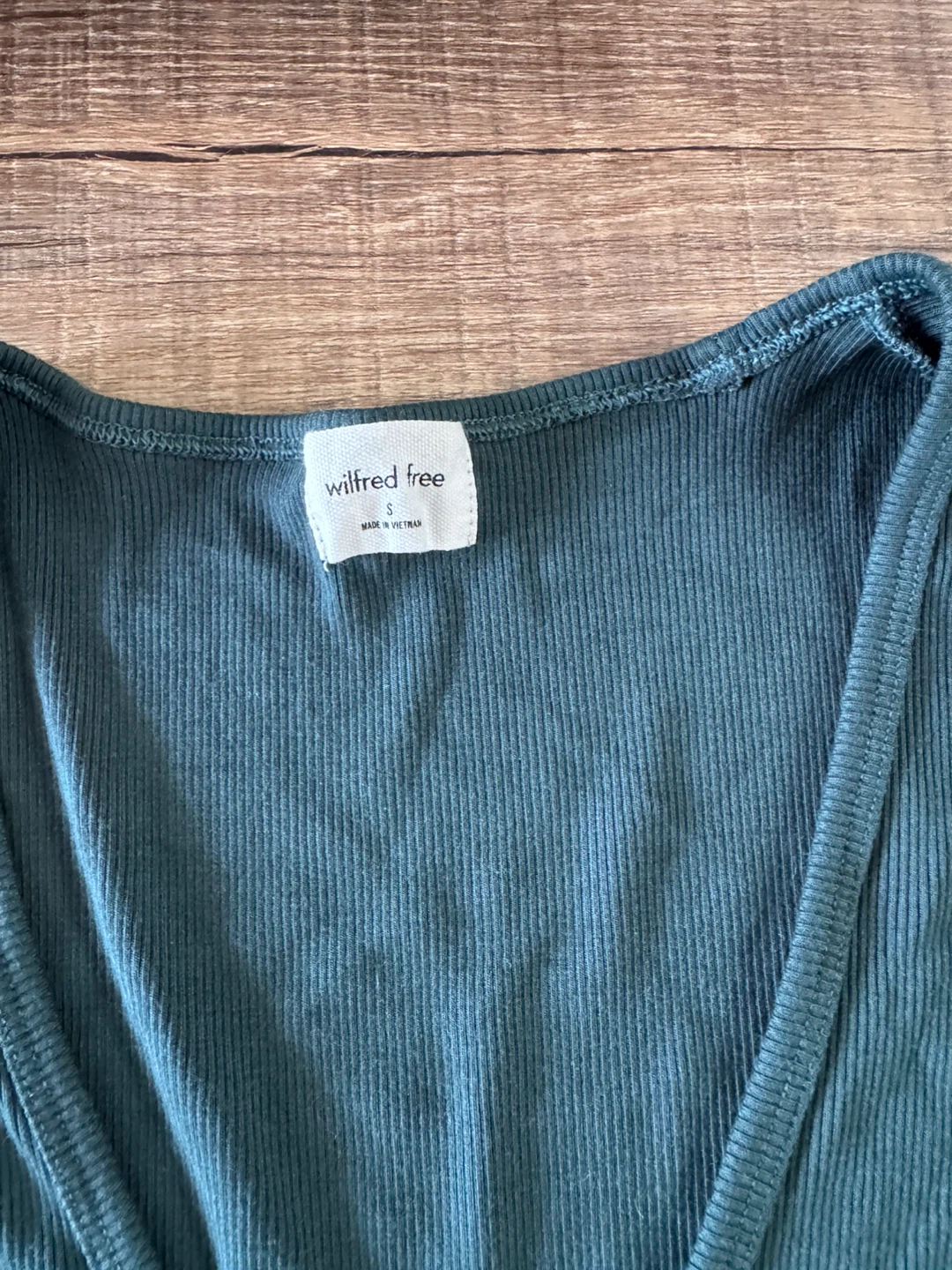 Wilfred Free long sleeve top, size Small - photo 2