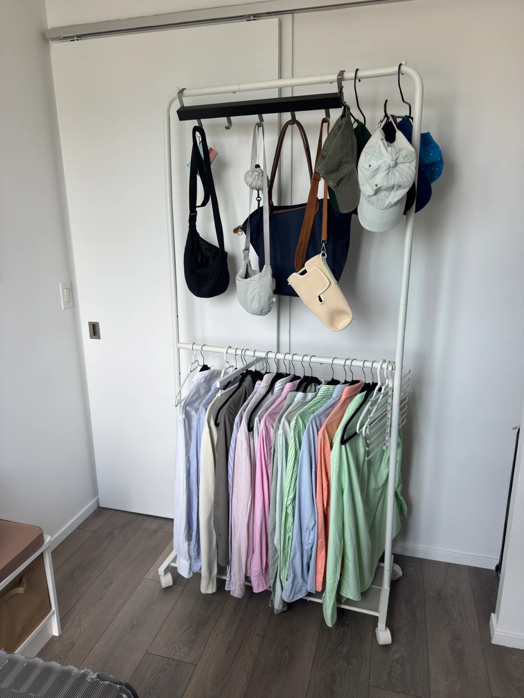 White Clothes Rack