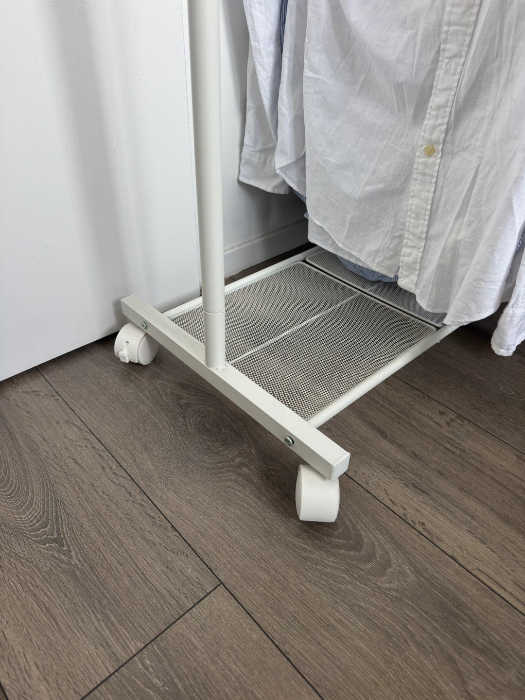 White Clothes Rack - photo 3