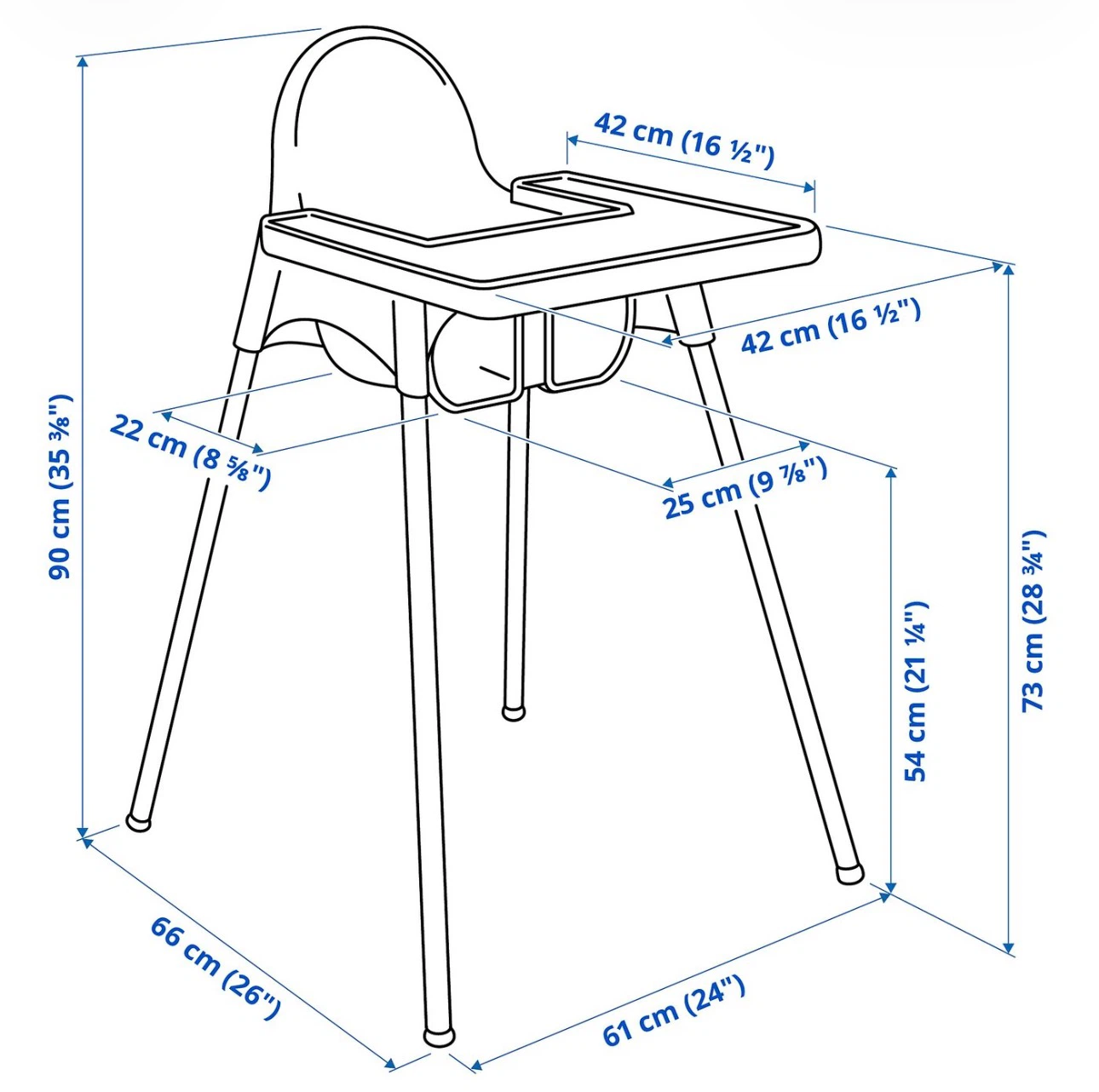 IKEA ANTILOP High Chair - photo 2