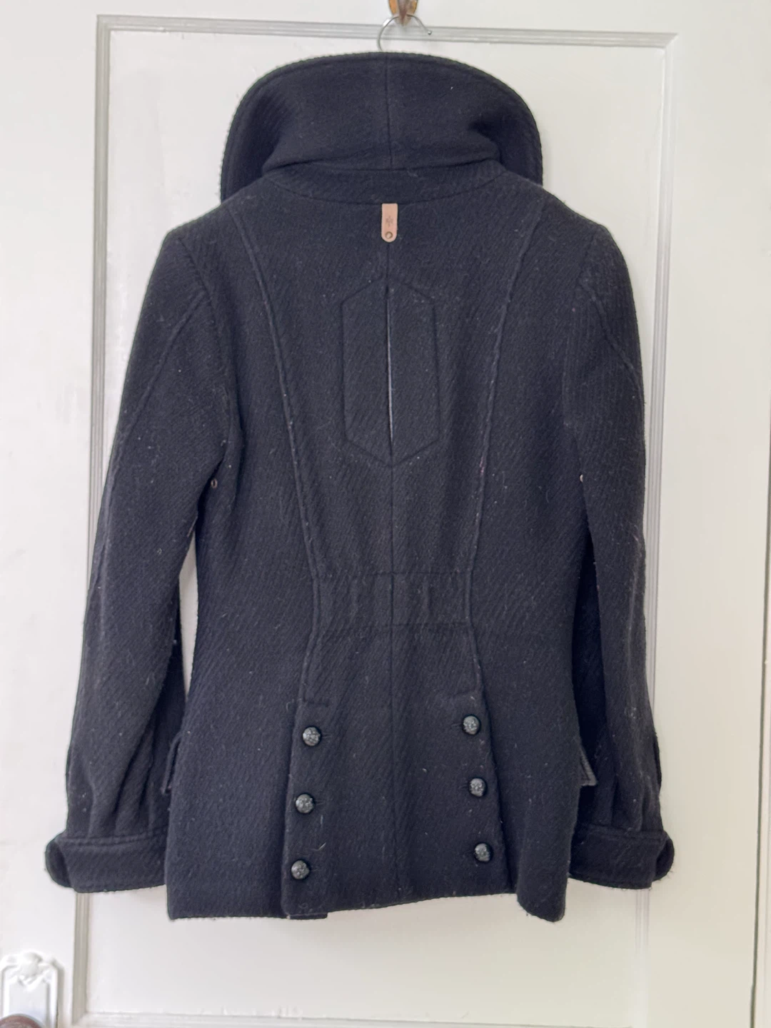 Mackage Black Wool Coat - photo 2