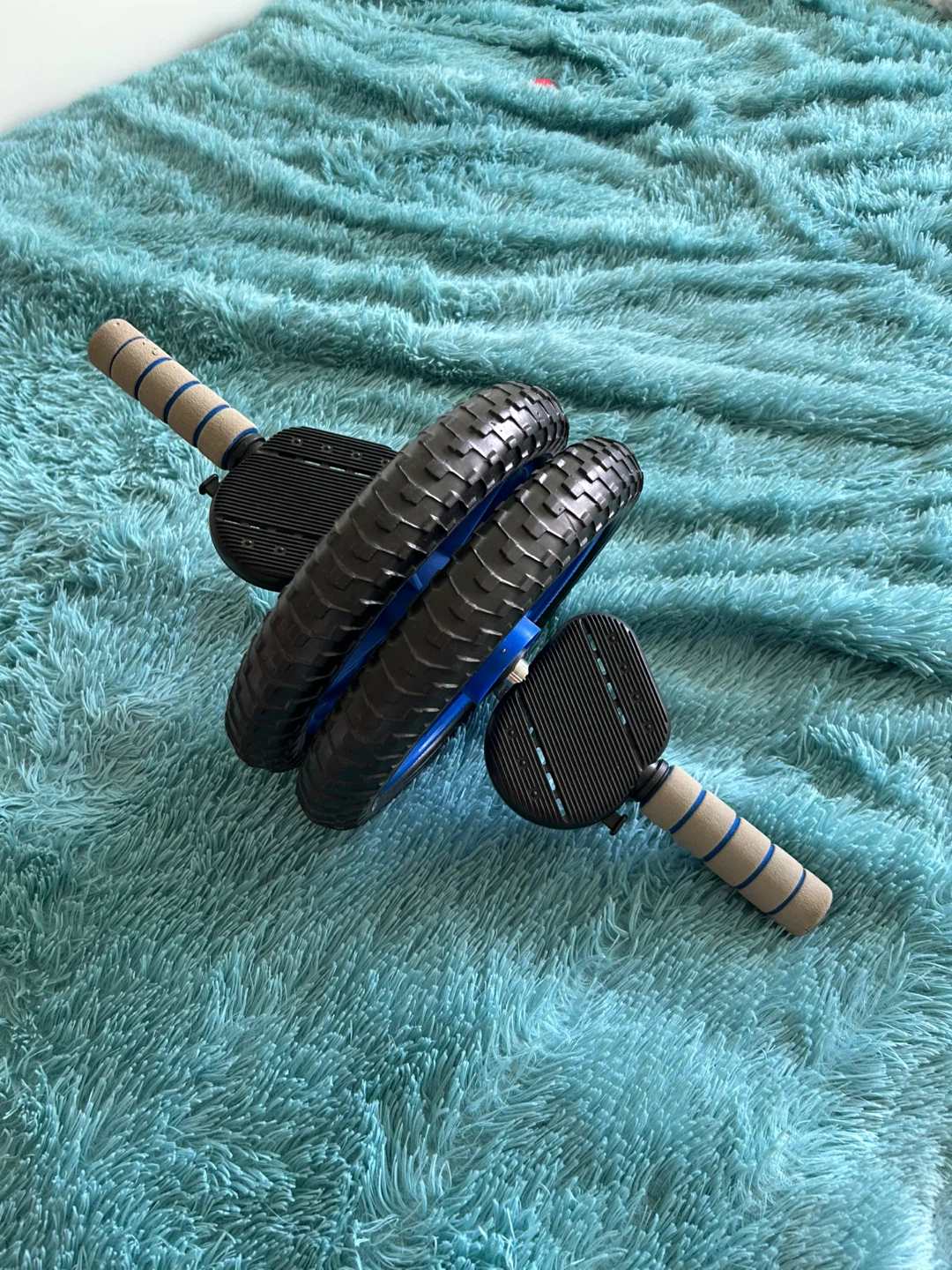 Dual-Wheel Abdominal Roller