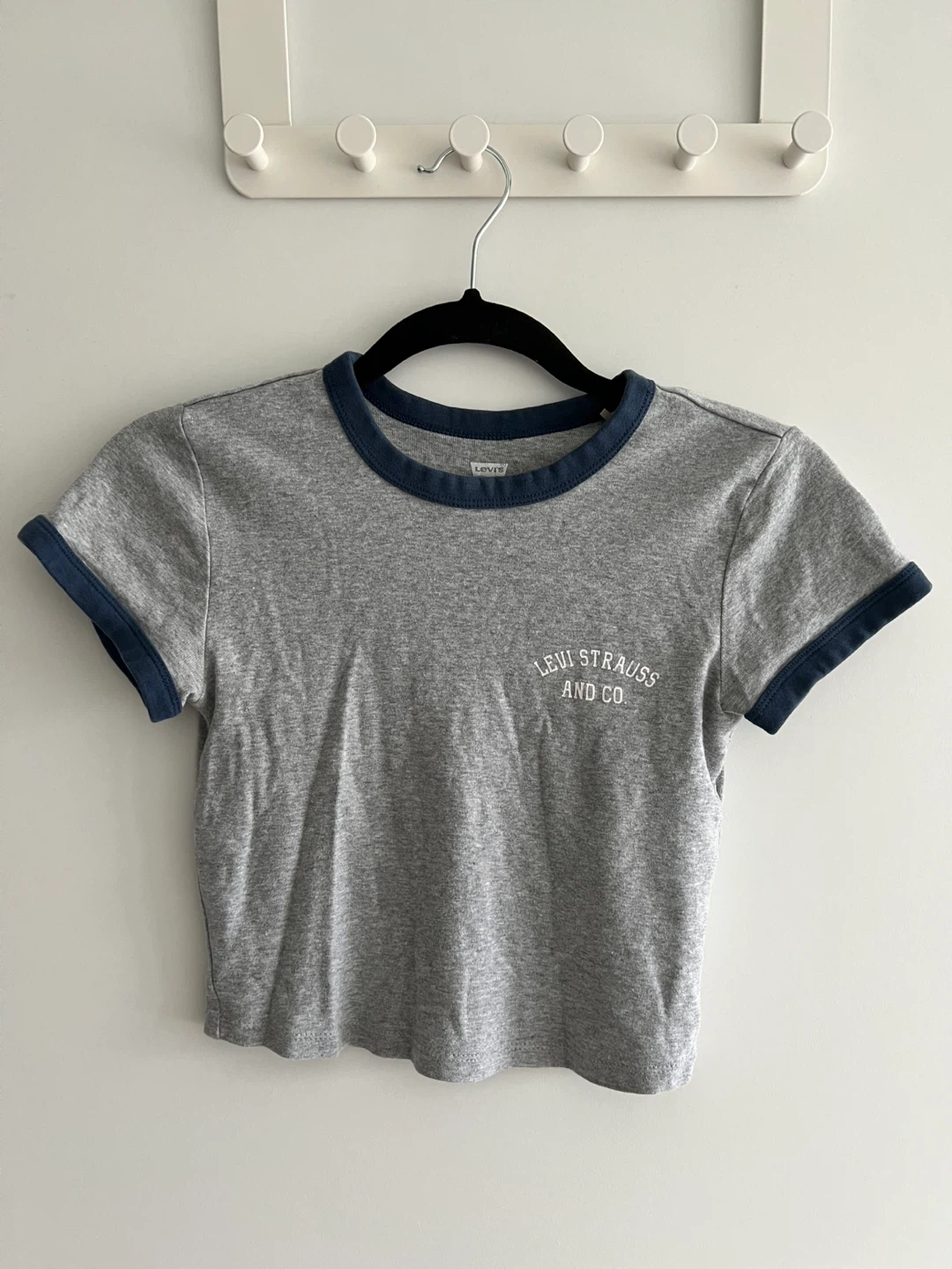 Levi's Grey Ringer T-Shirt