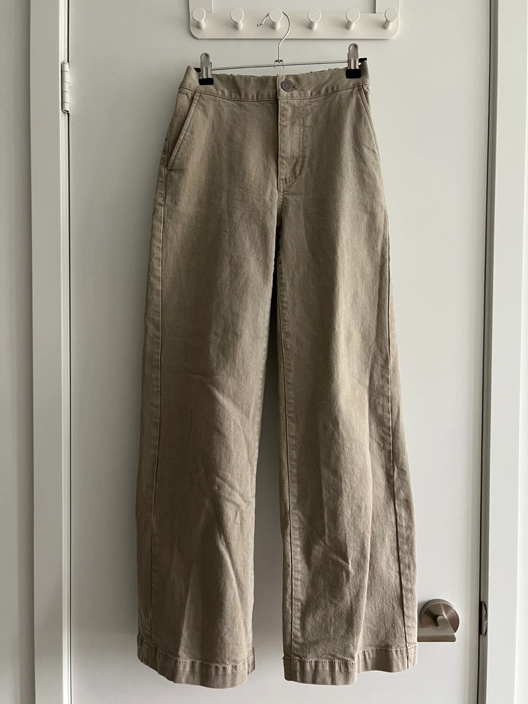 Oak + Fort Tan Straight-Leg Trousers