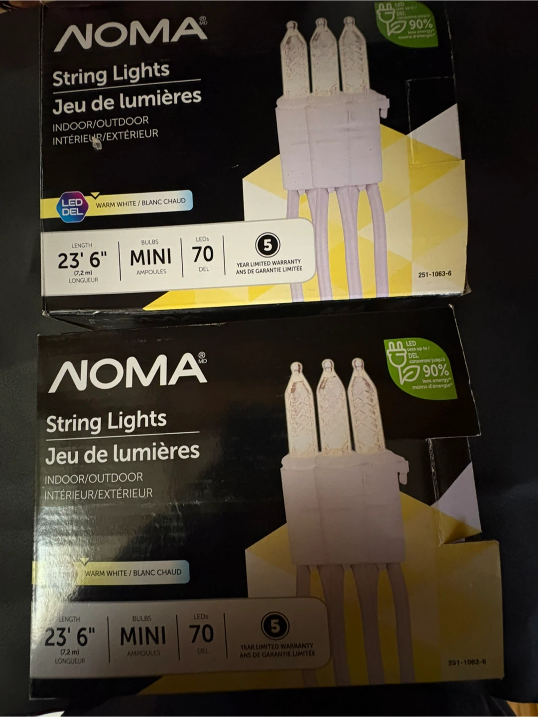 NOMA 70 Mini LED Warm White String Lights