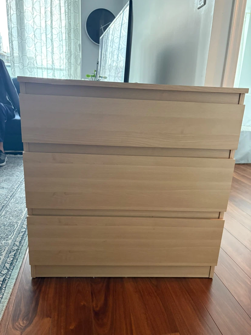 IKEA MALM 3-Drawer Chest