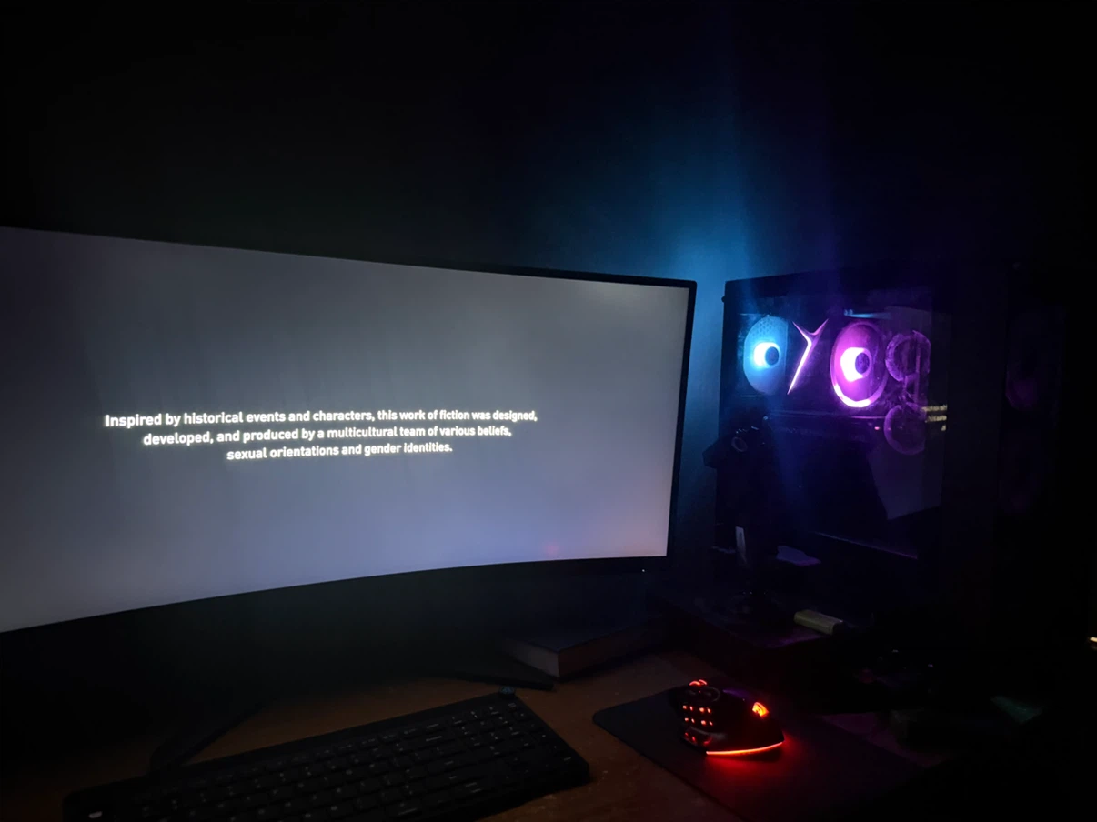 Skytech Gaming PC and Curved MSI Monitor Set