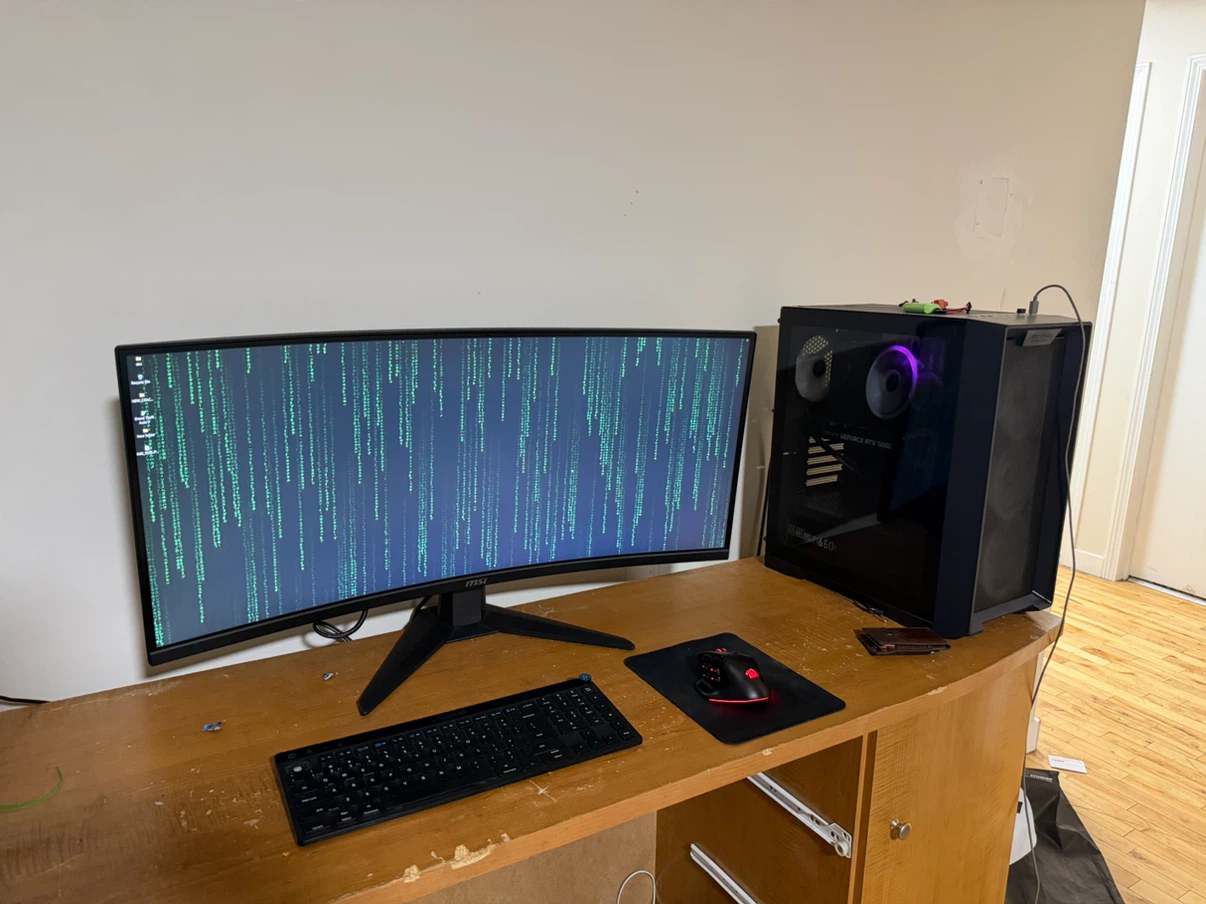 Skytech Gaming PC and Curved MSI Monitor Set - photo 4