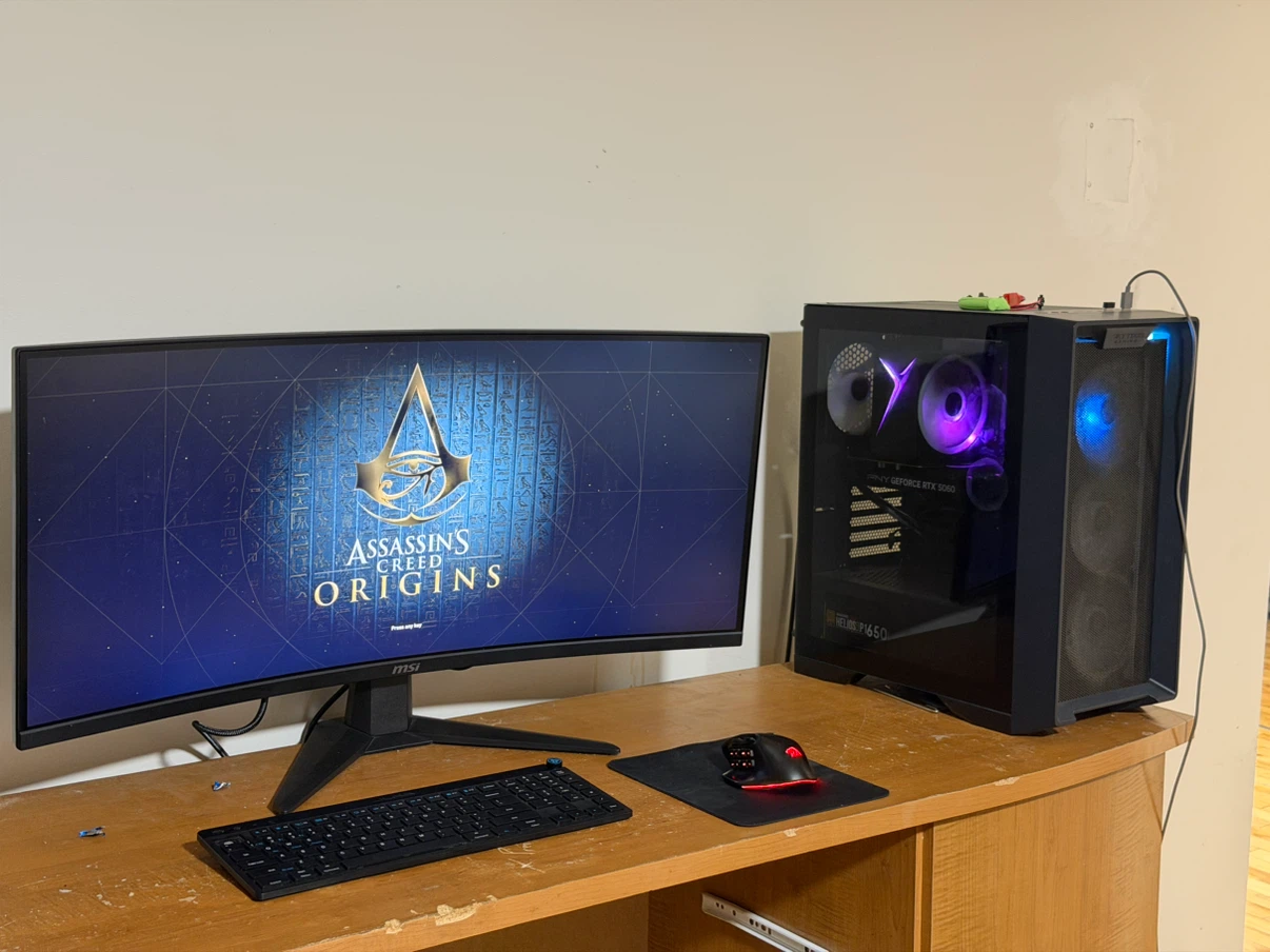 Skytech Gaming PC and Curved MSI Monitor Set - photo 5