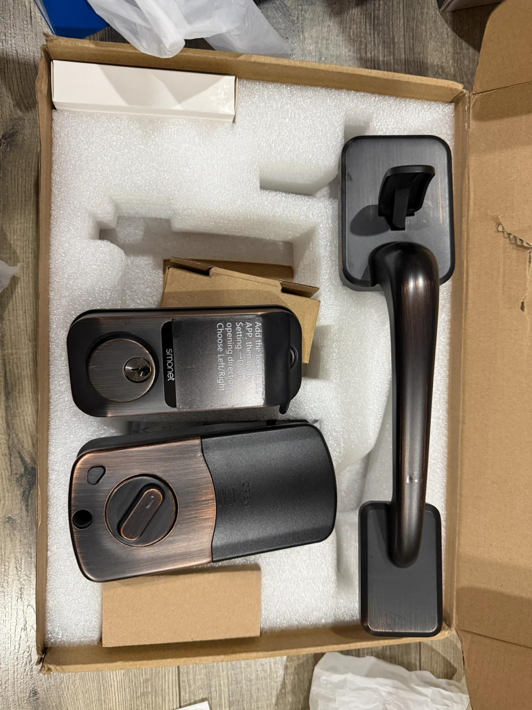 Smonet Smart WiFi Deadbolt Lock M6-BF - photo 2