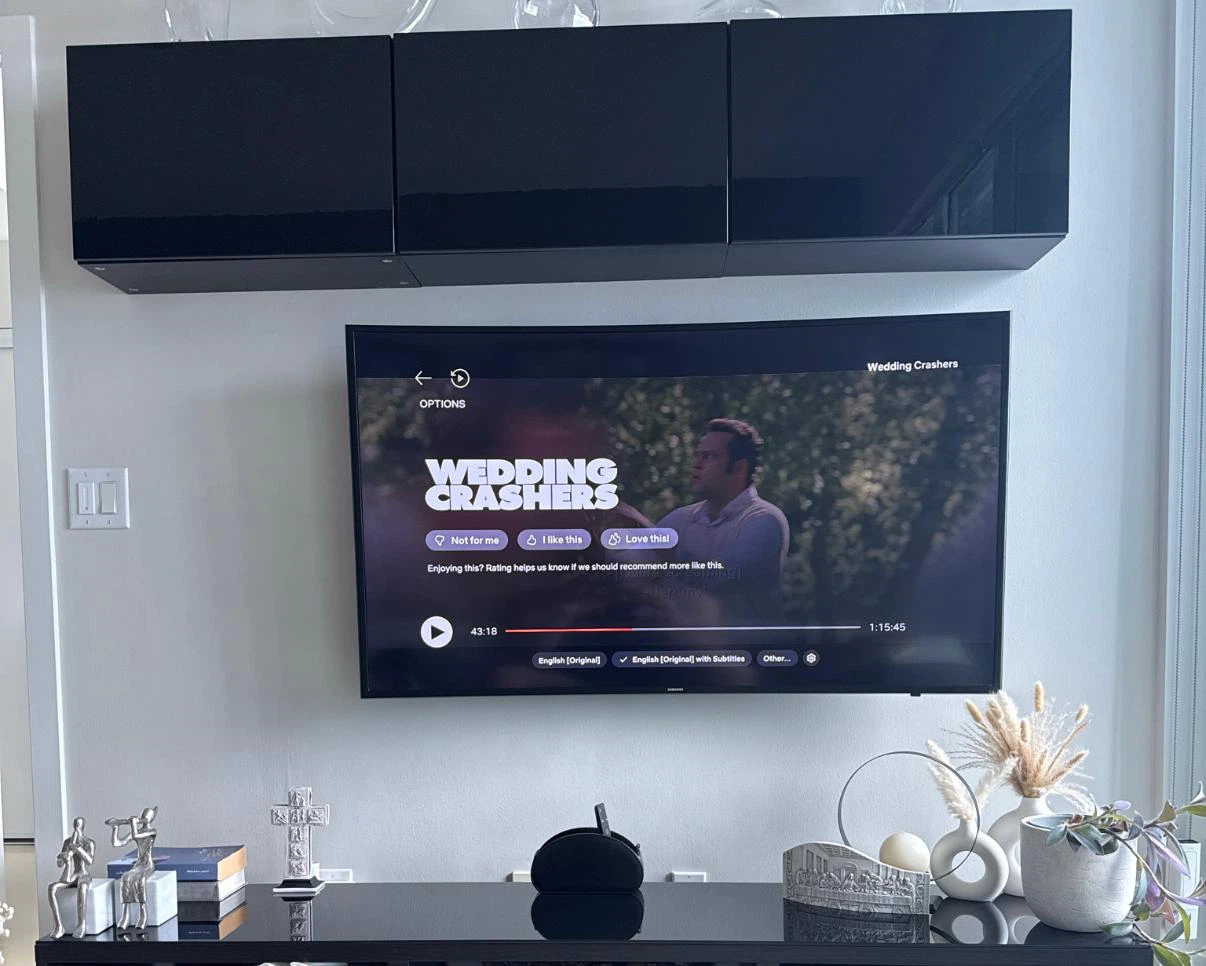 Samsung 55" Curved Smart TV - Excellent Condition