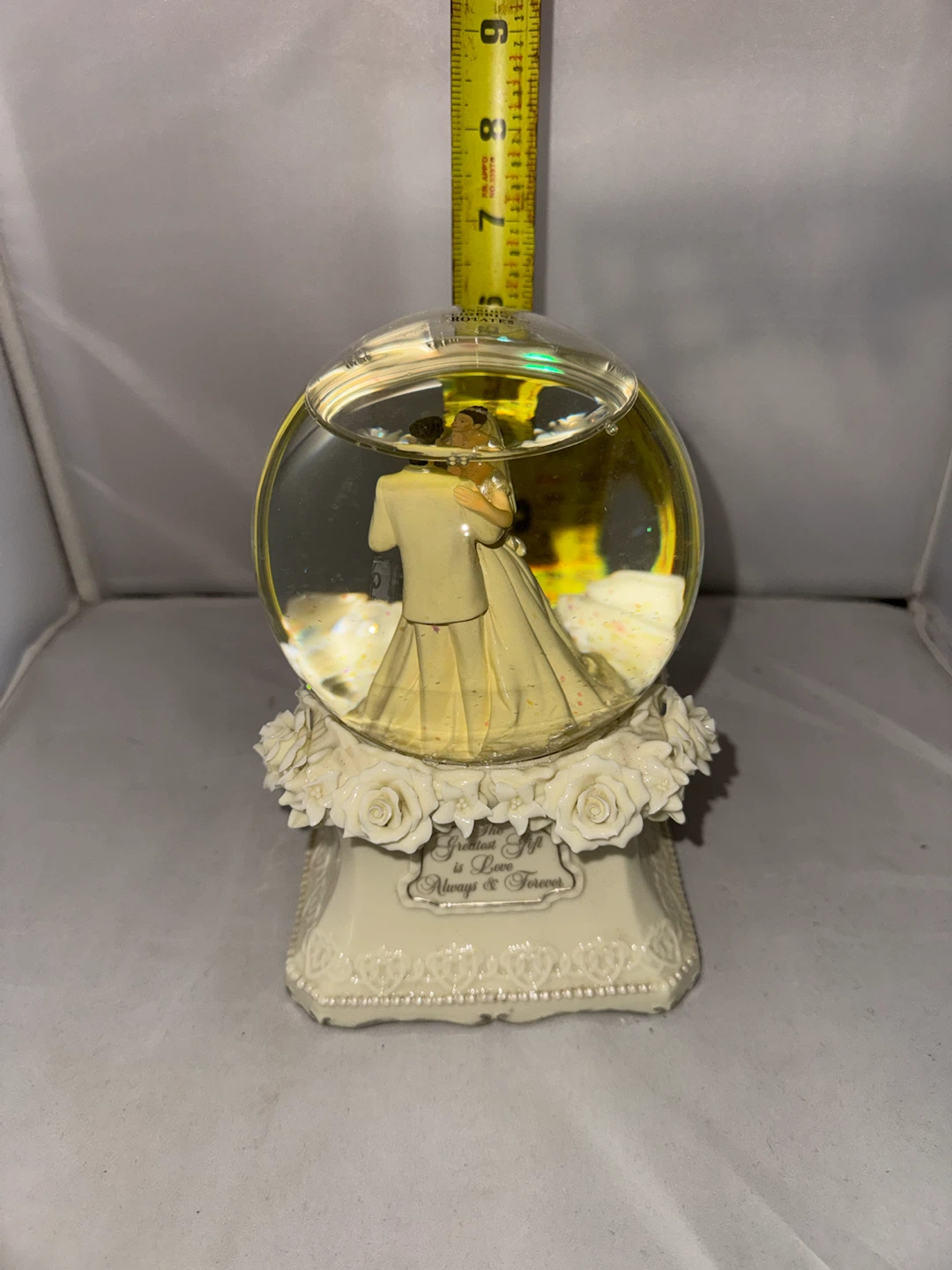 San Francisco Music Box Company Wedding Snow Globe - photo 4