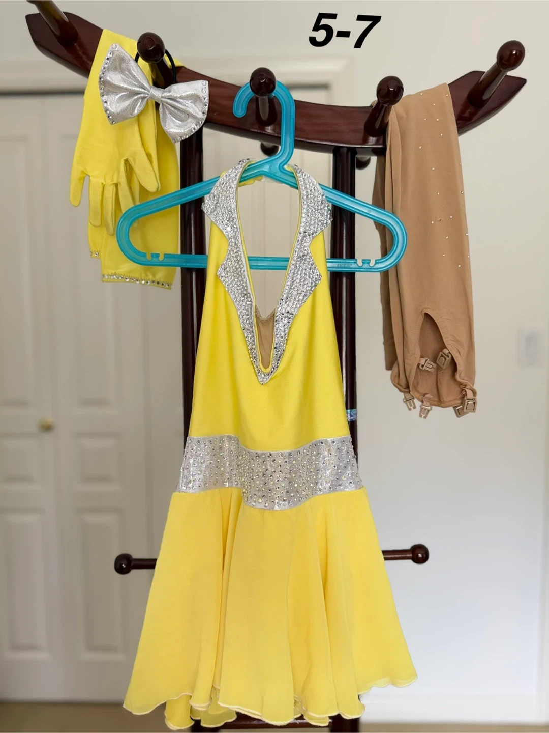 Figure skating competition dresses
