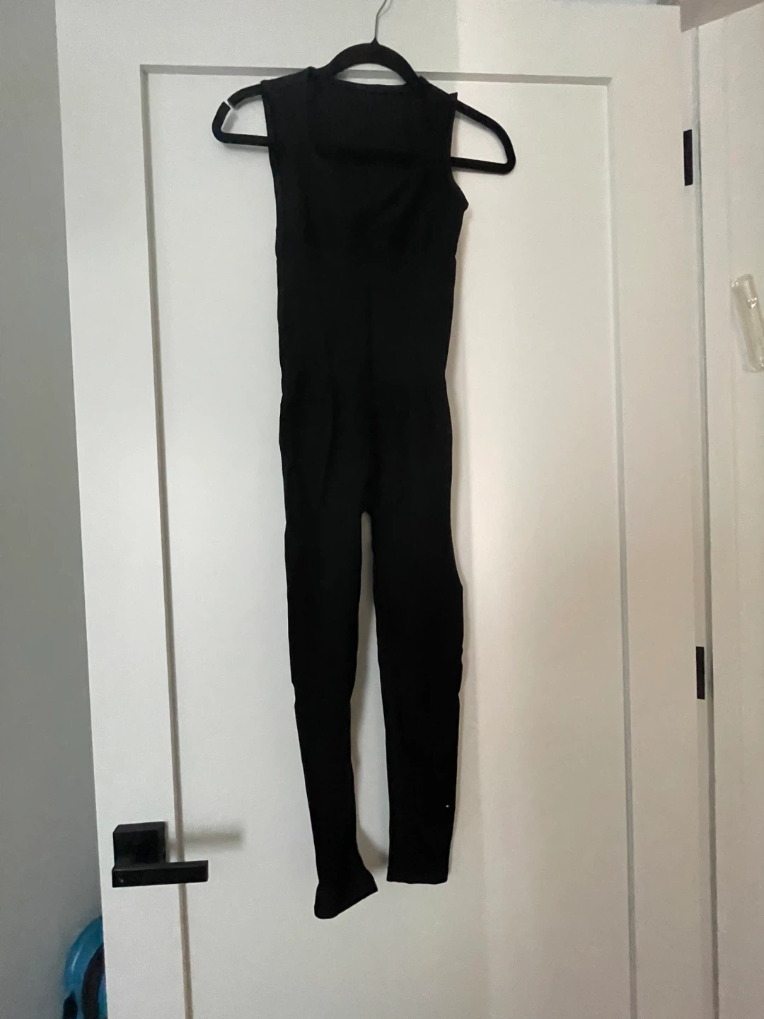 Black Sleeveless Jumpsuit