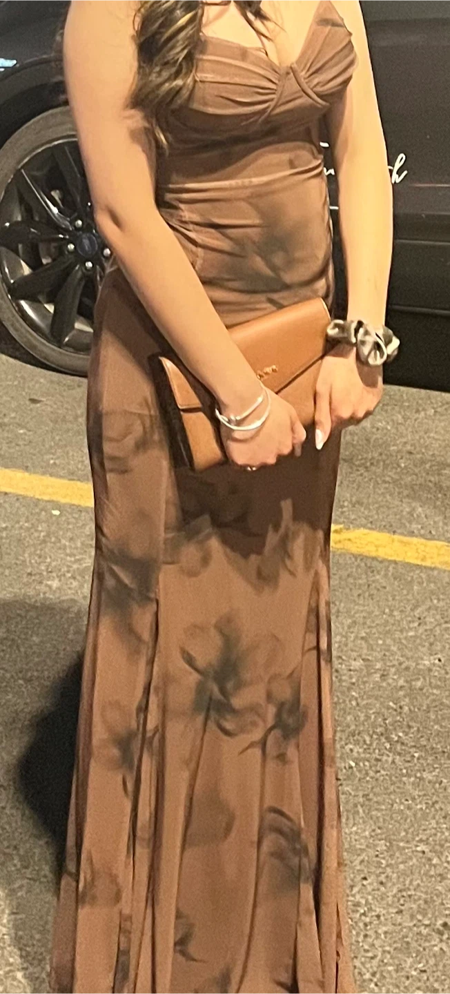 Dynamite- Monet Lace Overlay Maxi Dress - photo 2