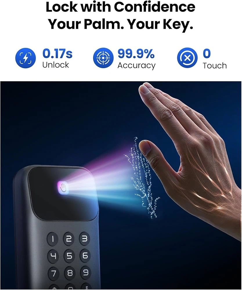 Lockin Venokey Palm Vein Smart Lock - photo 3