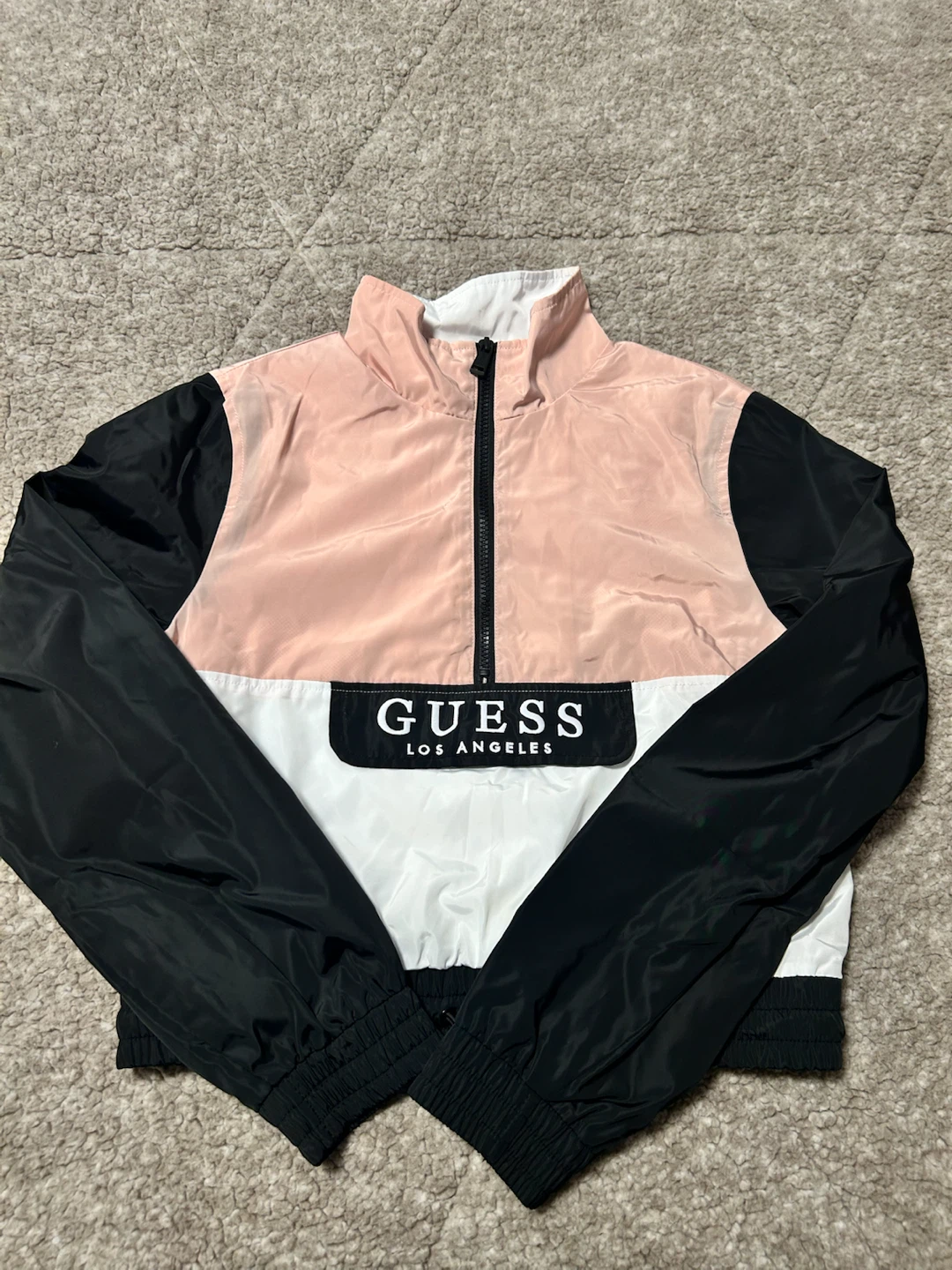 GUESS Los Angeles Colour-Blocked Windbreaker