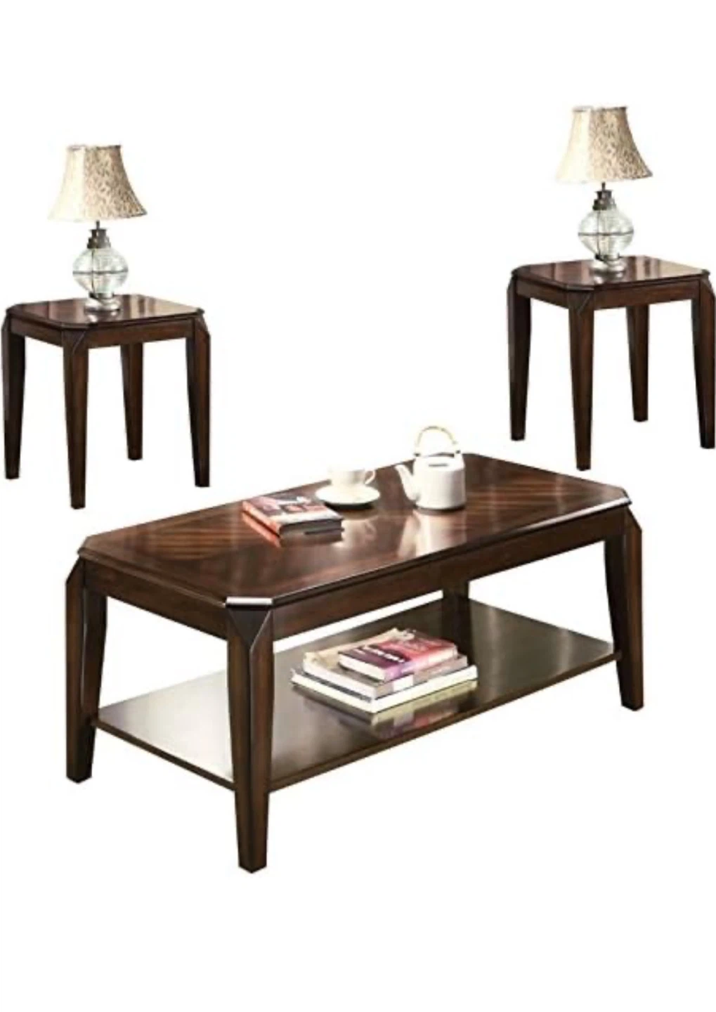 3-Piece Coffee and End Table Set