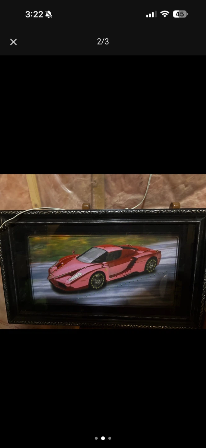 Ferrari LED Wall Art - photo 2