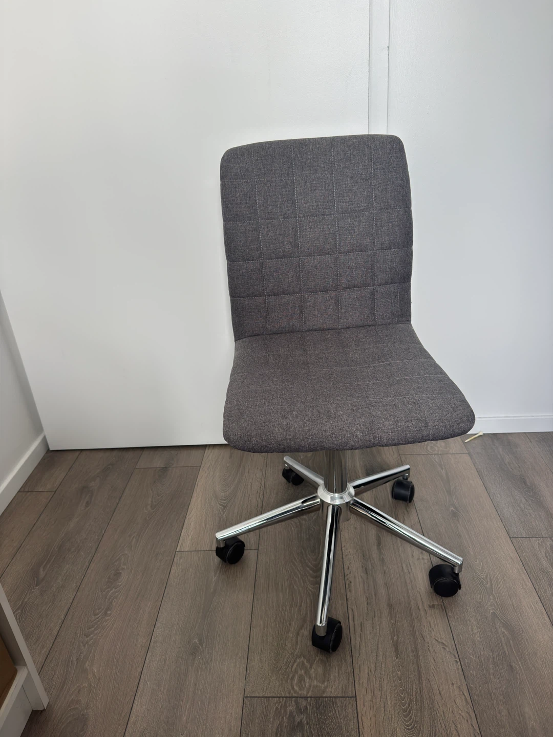 Grey fabric office chair - photo 2