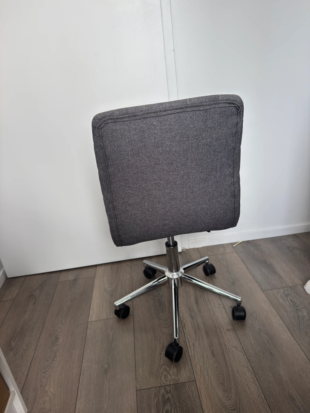 Grey fabric office chair - photo 3