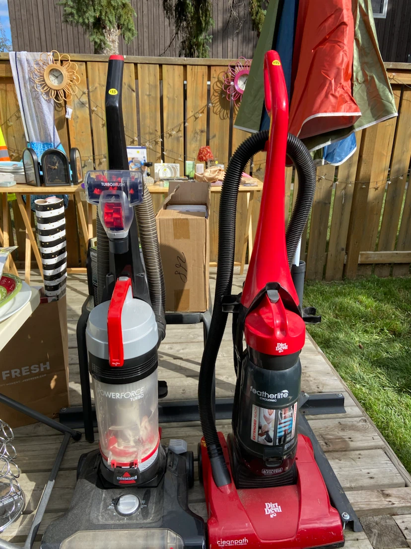 Bissell Powerforce Turbo and Dirt Devil Featherlite Vacuums