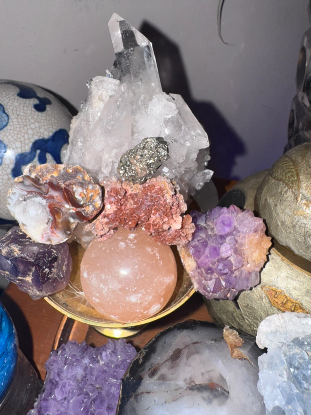 Assorted Natural Mineral and Crystal Collection