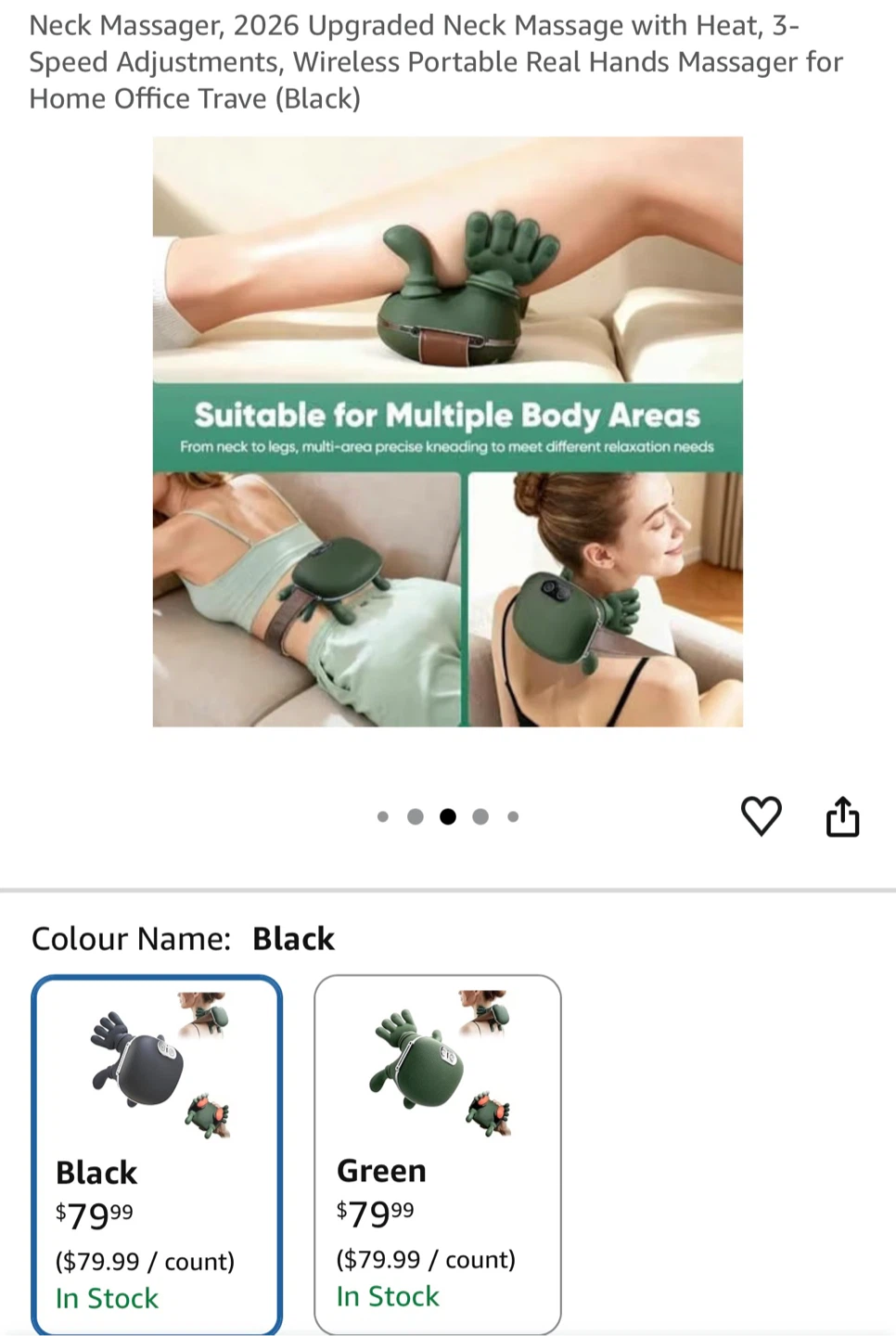 Wireless Portable Neck Massager - photo 4