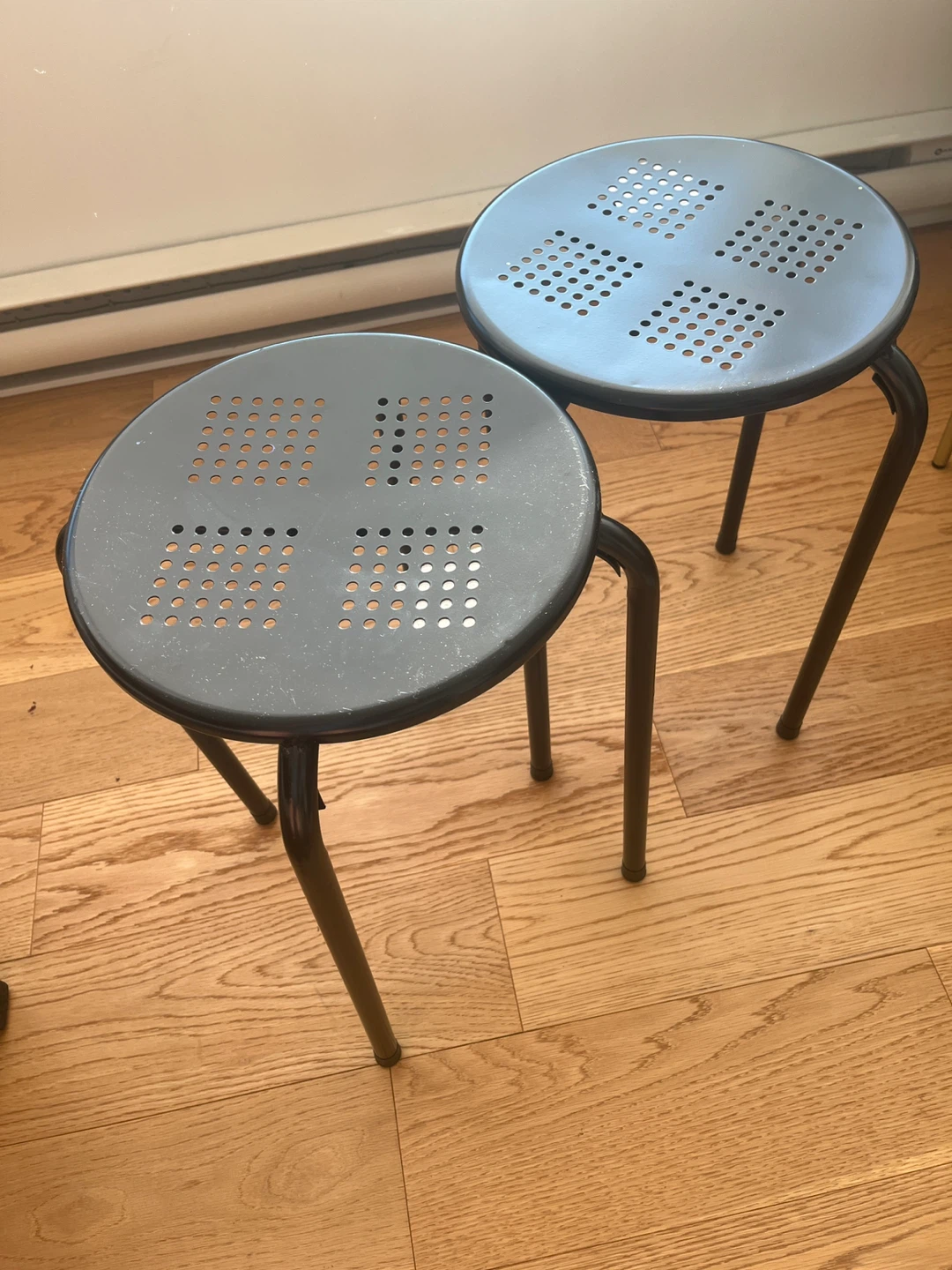 Two IKEA Marius Stools - photo 2