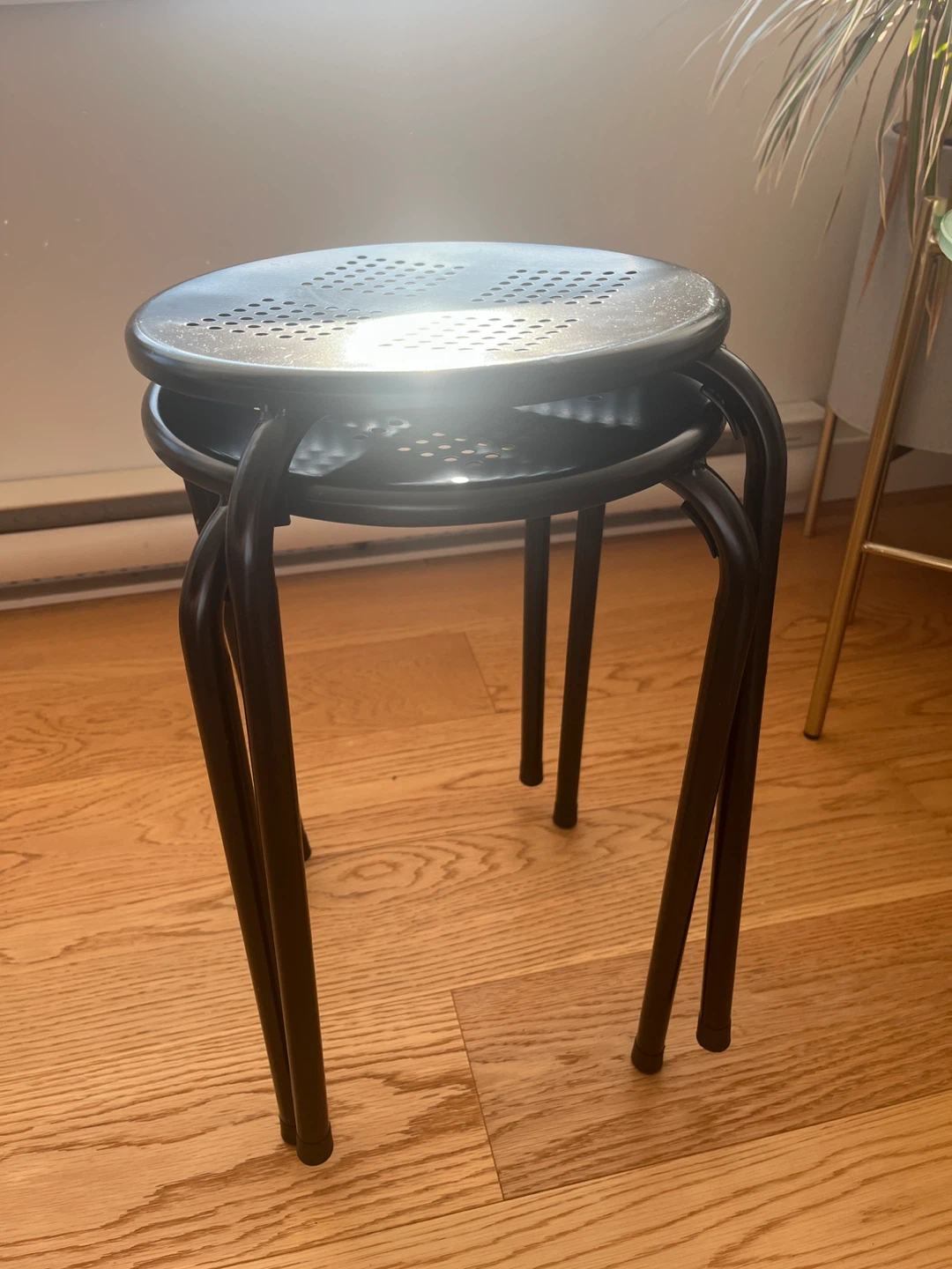 Two IKEA Marius Stools - photo 3