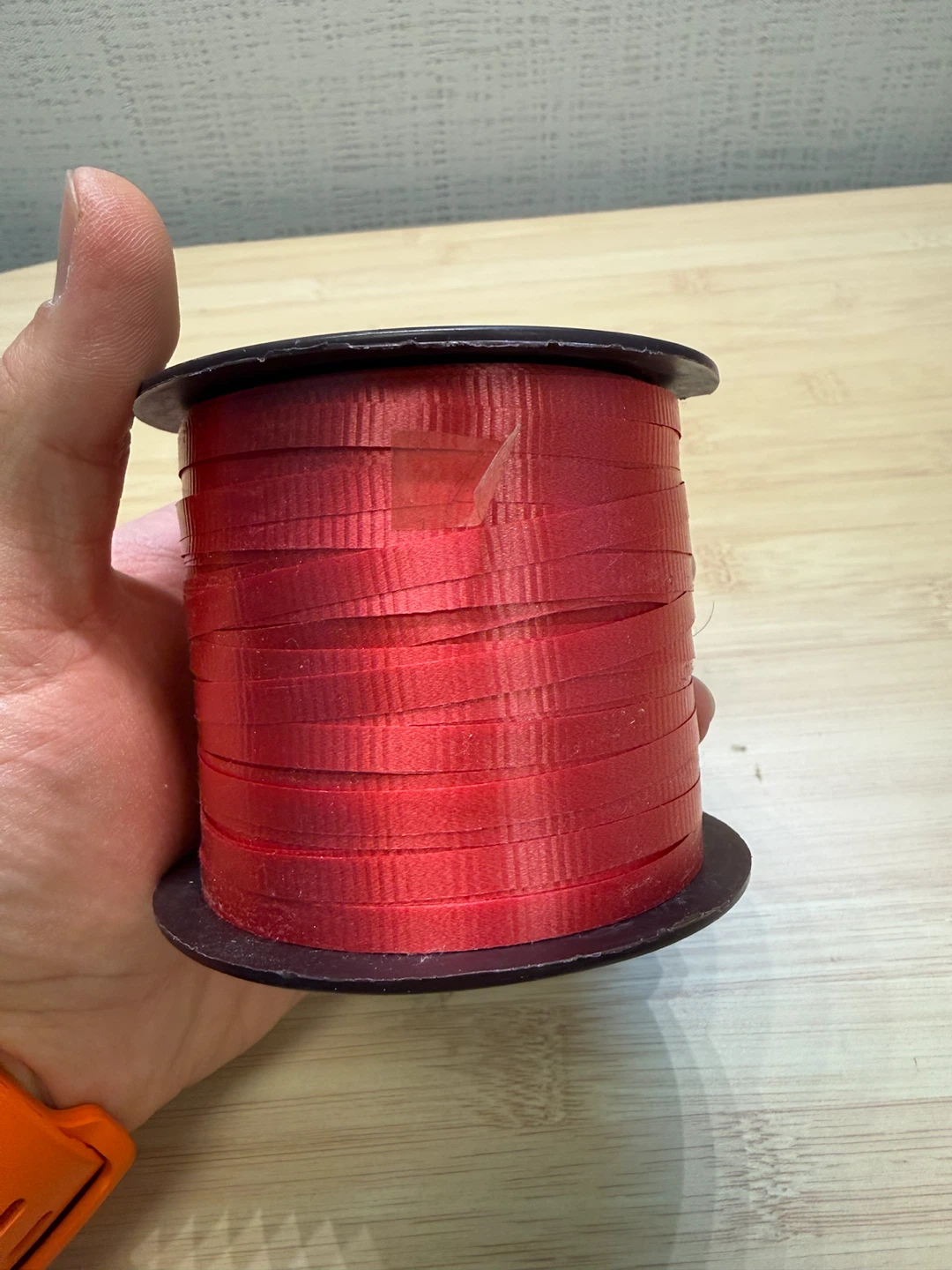 Red Curling Ribbon Spool - photo 2