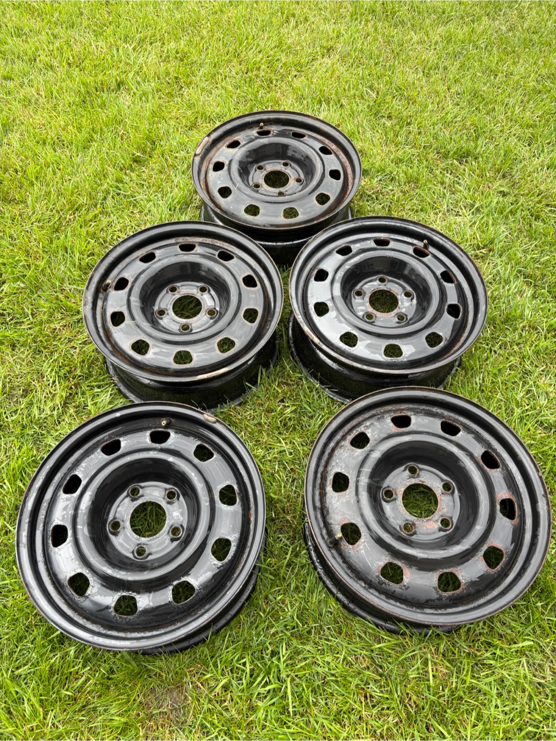 5 Steel rims for Jeep Wrangler