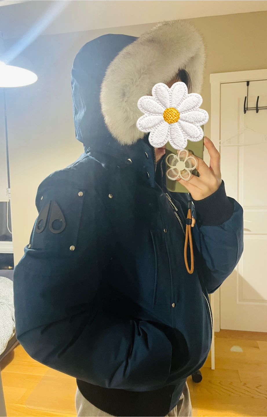 Moose Knuckles Down Filled Bomber Jacket - photo 4