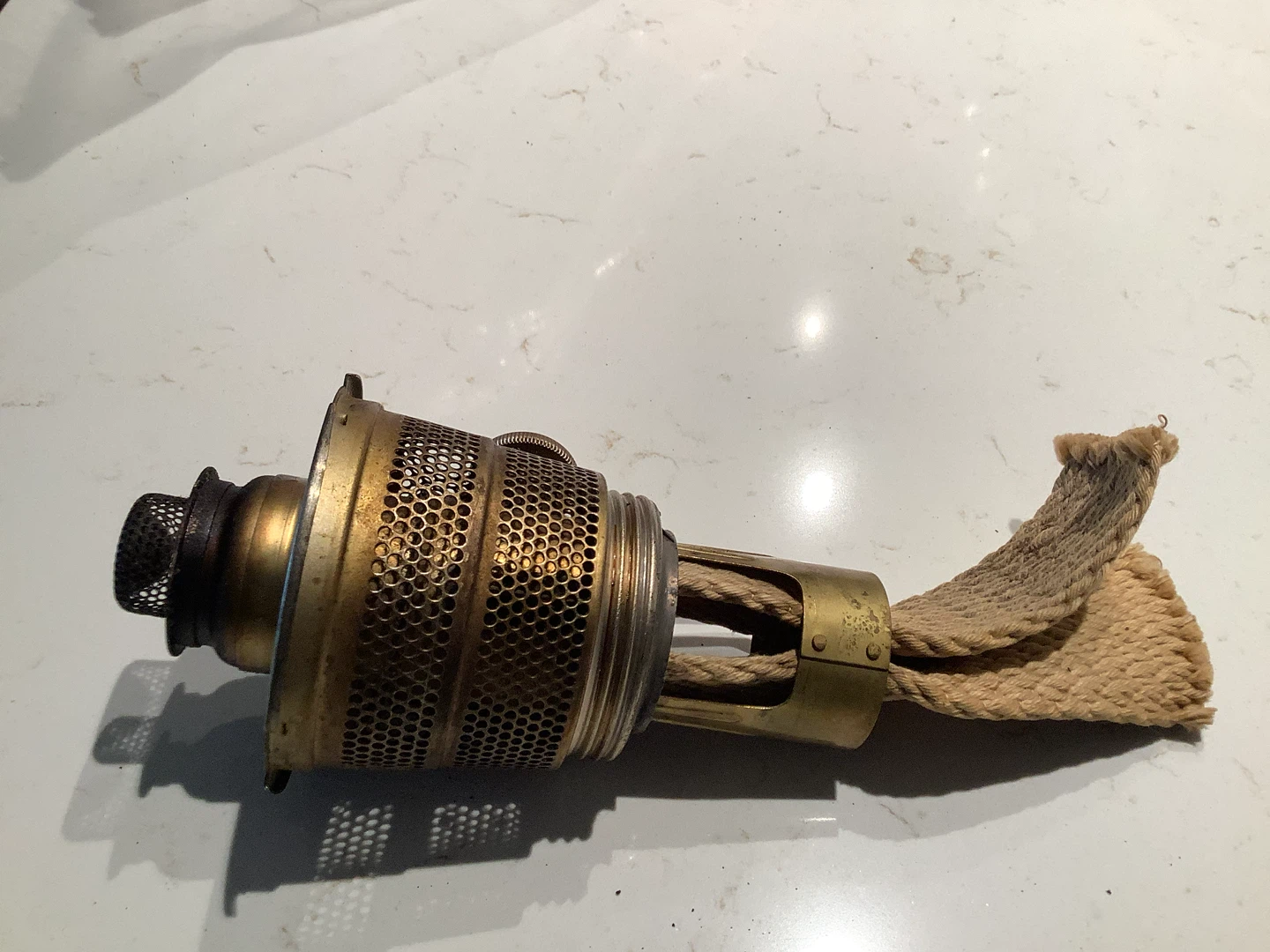 Vt Aladdin Model B Nu-Type Oil/Kerosene Brass Lamp Burner 🐞 - photo 5