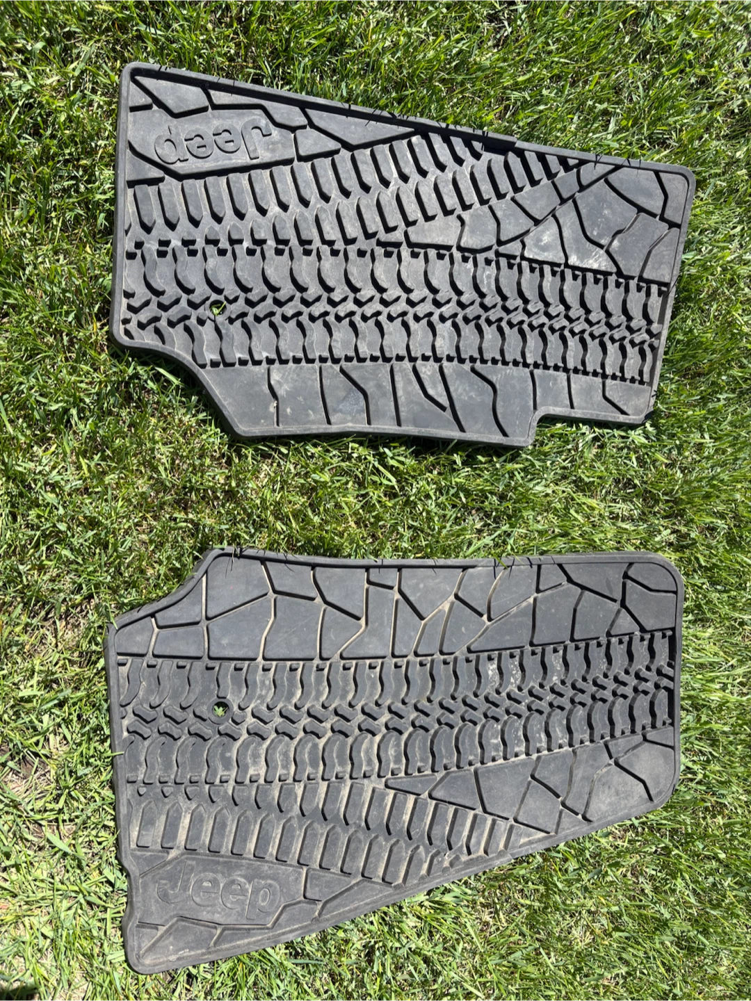 Jeep All-Weather Rubber Floor Mats