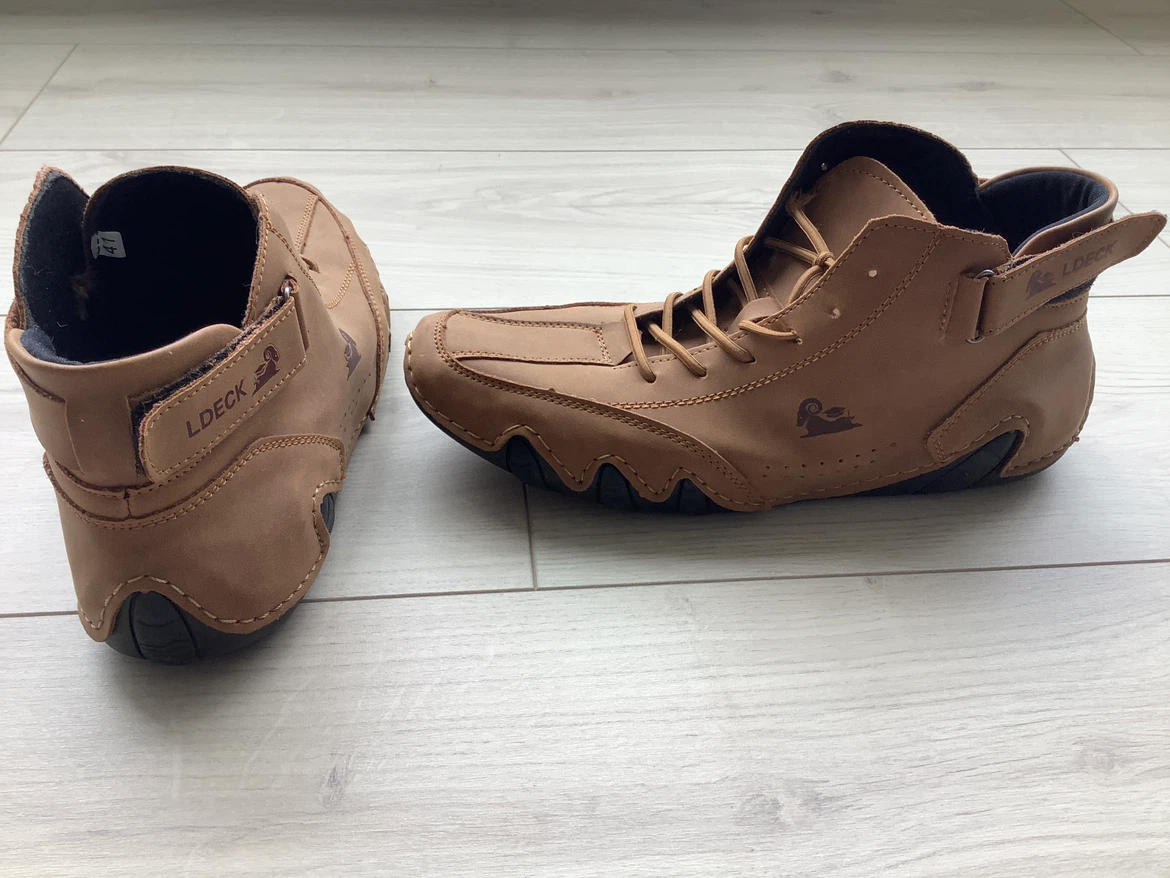 LDECK Tan Leather Ankle Boots - photo 2