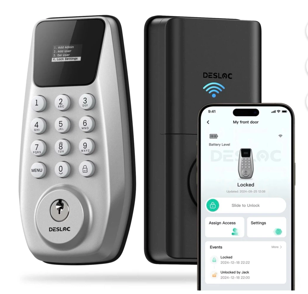DESLOC Smart Deadbolt Handle Set