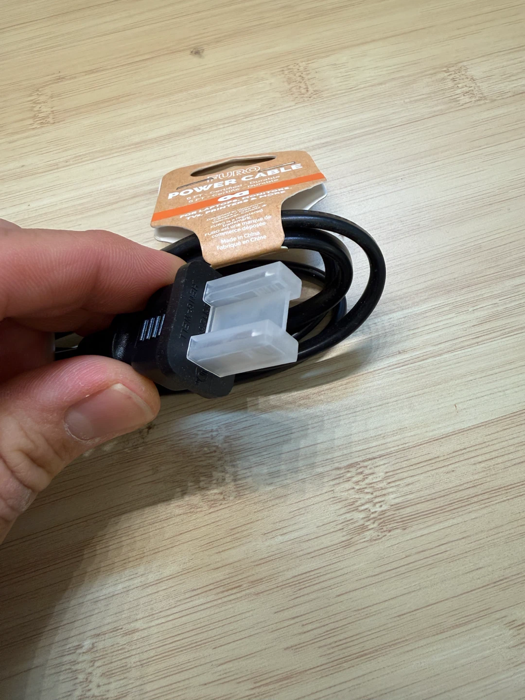Furo 6 ft Certified Power Cable - photo 2