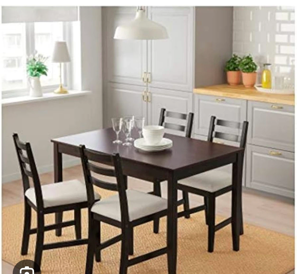 Ikea Black dinner/office Wooden Table (Disassembled